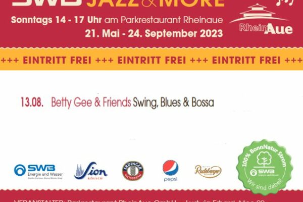 Rheinauen Bonn 13.08.23 Plakat